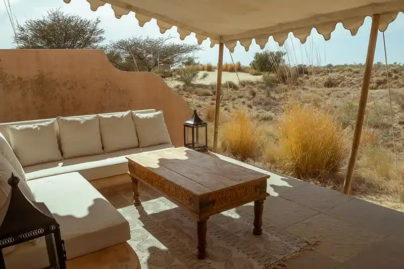 Luxury Desert Tent Lounge