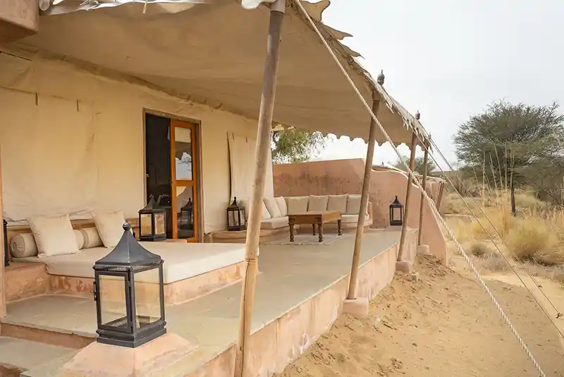 Luxury Desert Tent Lounge