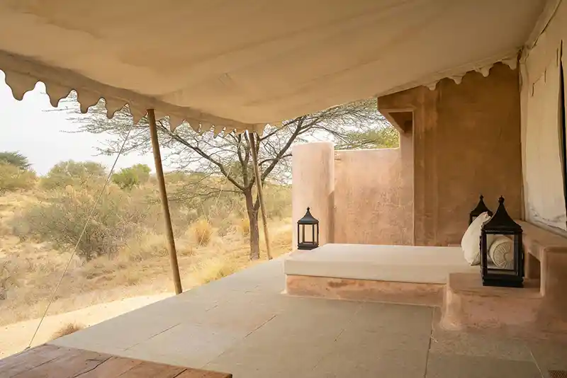 Luxury Desert Tent Lounge